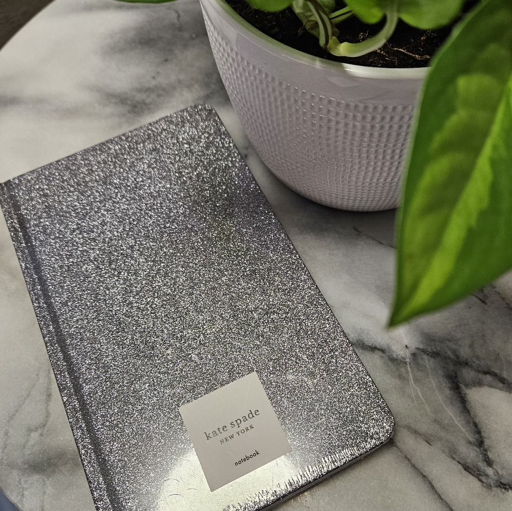 Kate Spade Glitter Notebook